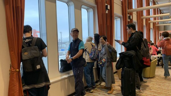 皆様旅行の一部分になることを感謝　HKからJ様の関東北海道船旅ツアー