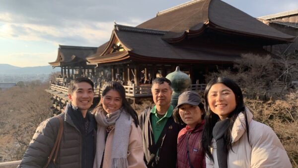 皆様旅行の一部分になることを感謝　Li様の関東関西家族旅