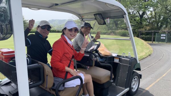 皆様旅行の一部分になることを感謝　R様の小東北ゴルフツアー