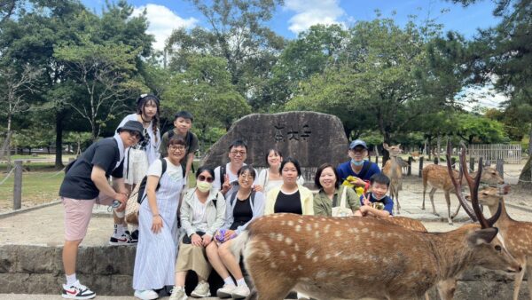 皆様旅行の一部分になることを感謝　R様の京都奈良楽しいツアー