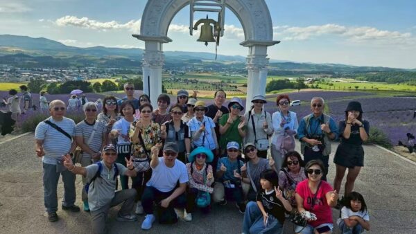 皆様旅行の一部分になることを感謝　HKからJ様の北海道花見ツアー