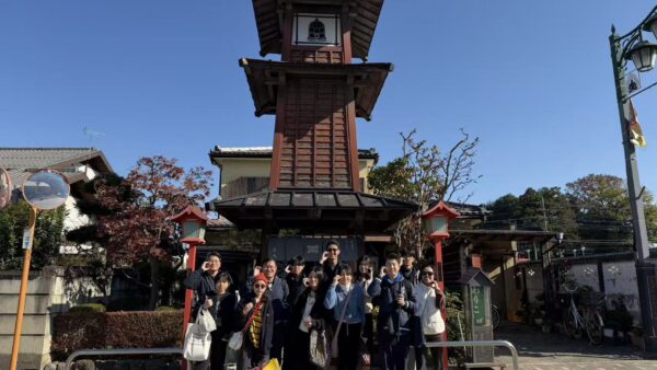 皆様旅行の一部分になることを感謝　L様の川越日帰り学生研修ツアー